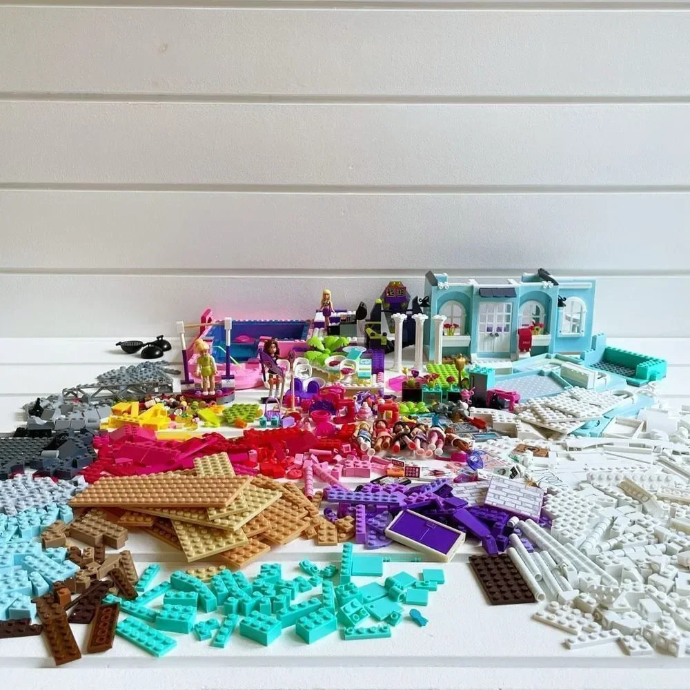 Mega Bloks/Construx 2-in-1 Home Slumber Party Patisserie Ballet Recital Cook-Off